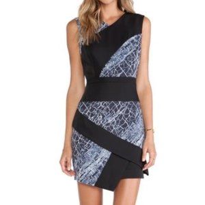 BCBG Asymmetrical Skirt Dress